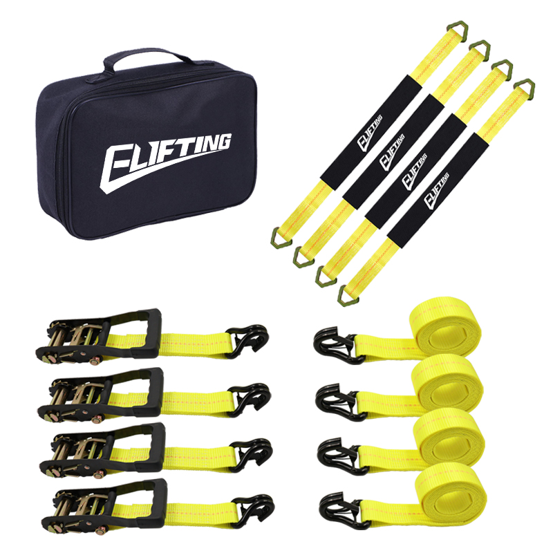 2 inčni x 8 ″ zavezani se postavi osovinske kaiševe （4-pack）